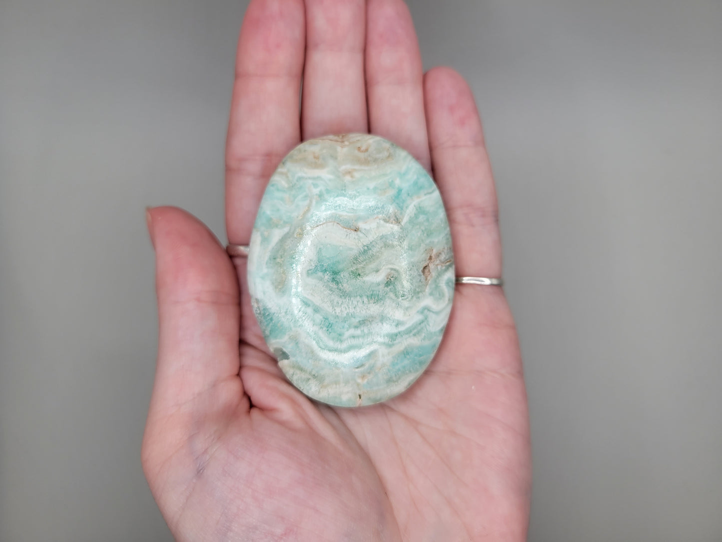Caribbean Calcite Palm Stones