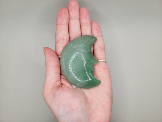 Green Aventurine Moon