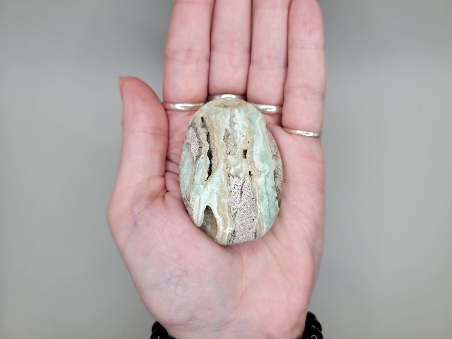 Caribbean Calcite Palm Stones