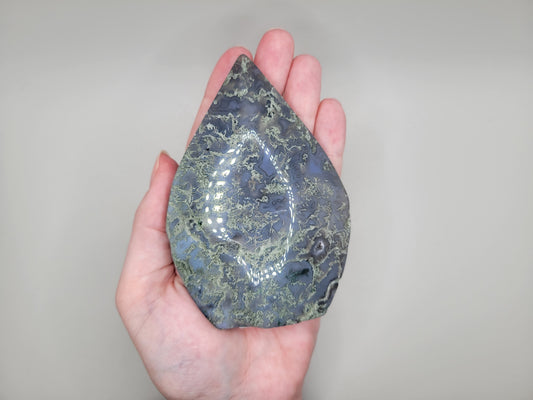 Moss Agate Flame
