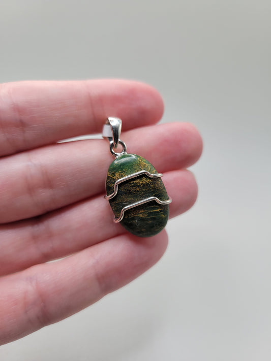 Green Fuchsite Pendant