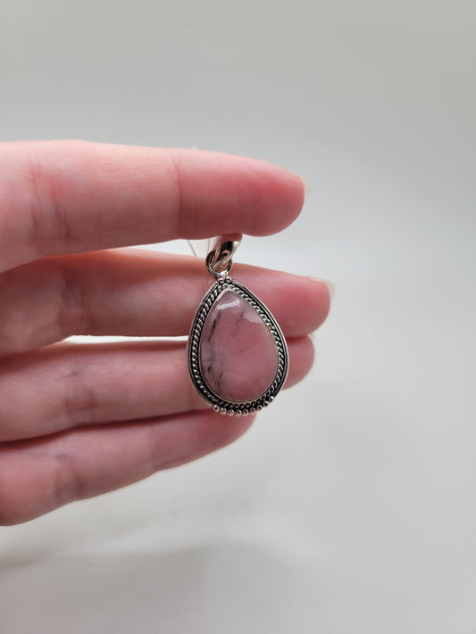 Guava Quartz Pendant