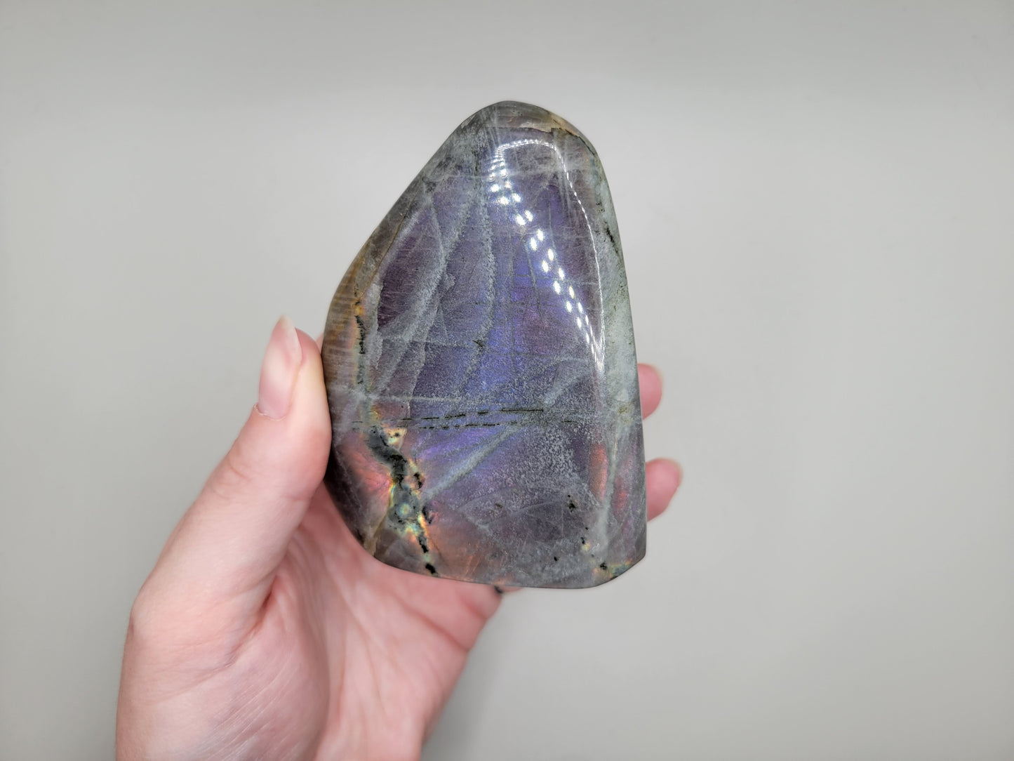Labradorite Freeform - Purple