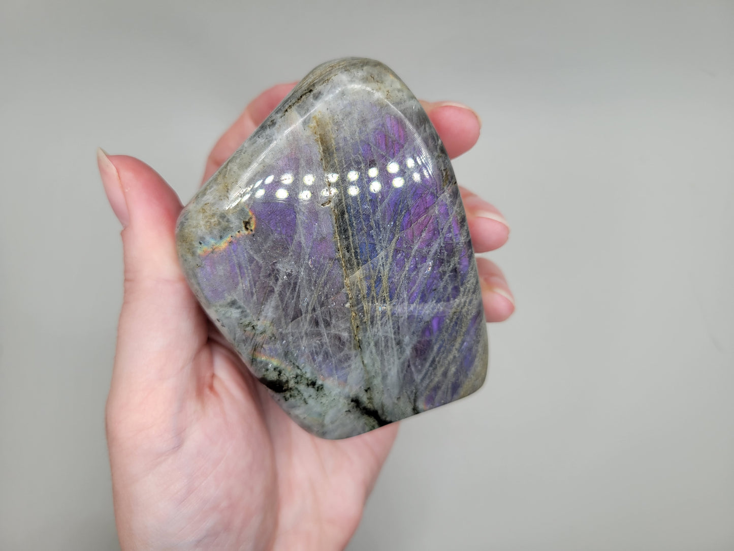 Labradorite Freeform - Purple