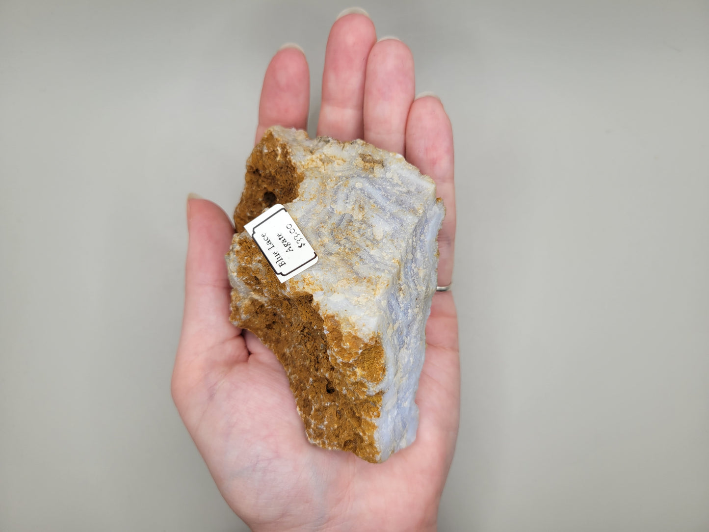 Rough Blue Lace Agate