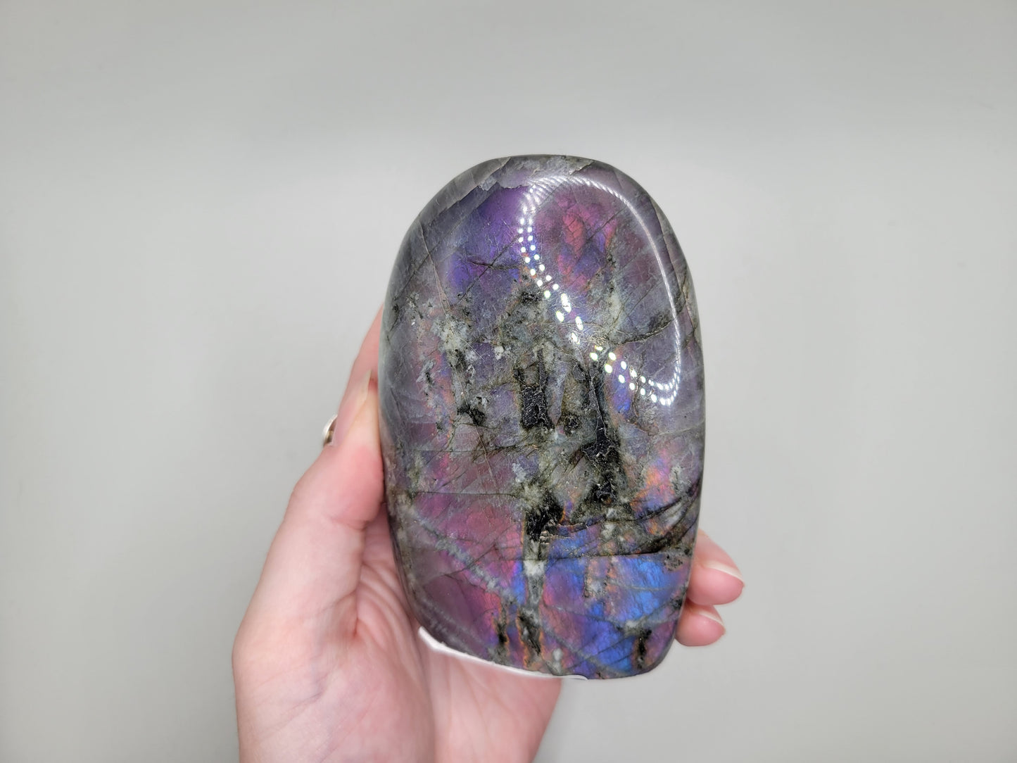 Labradorite Freeform - Purple
