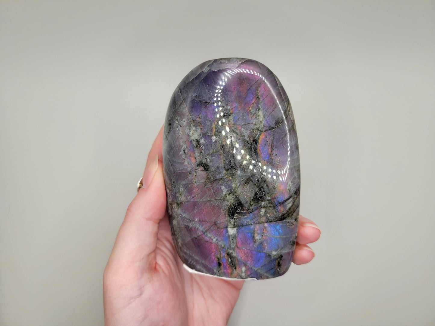 Labradorite Freeform - Purple