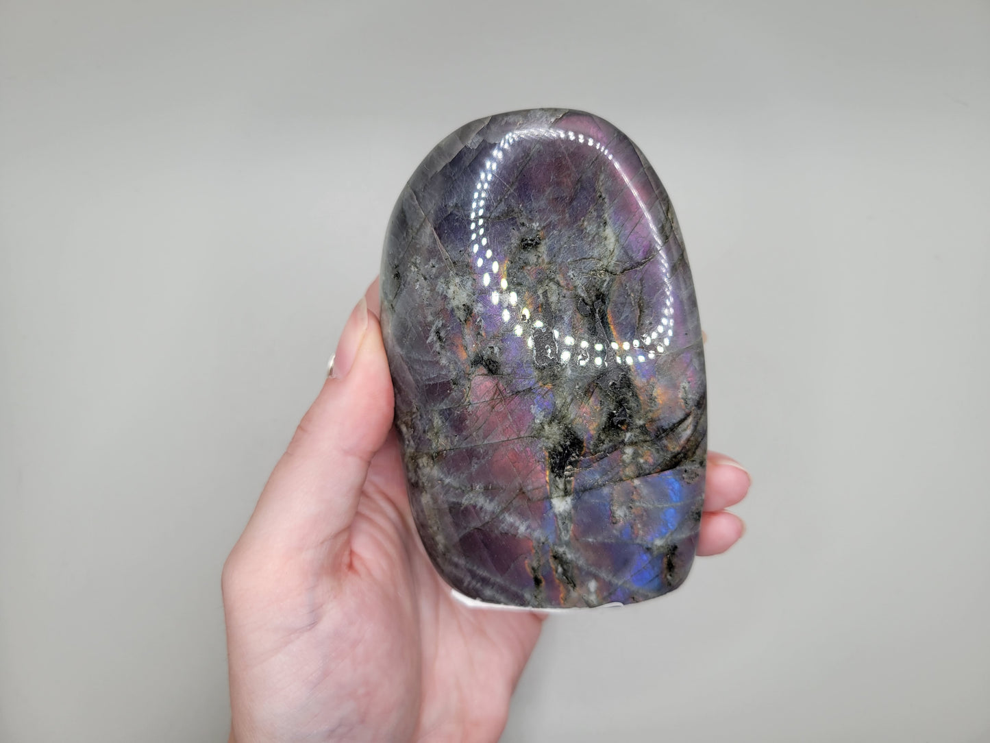 Labradorite Freeform - Purple