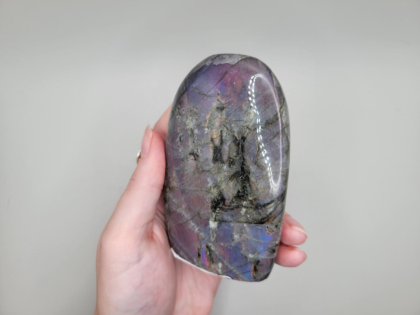 Labradorite Freeform - Purple