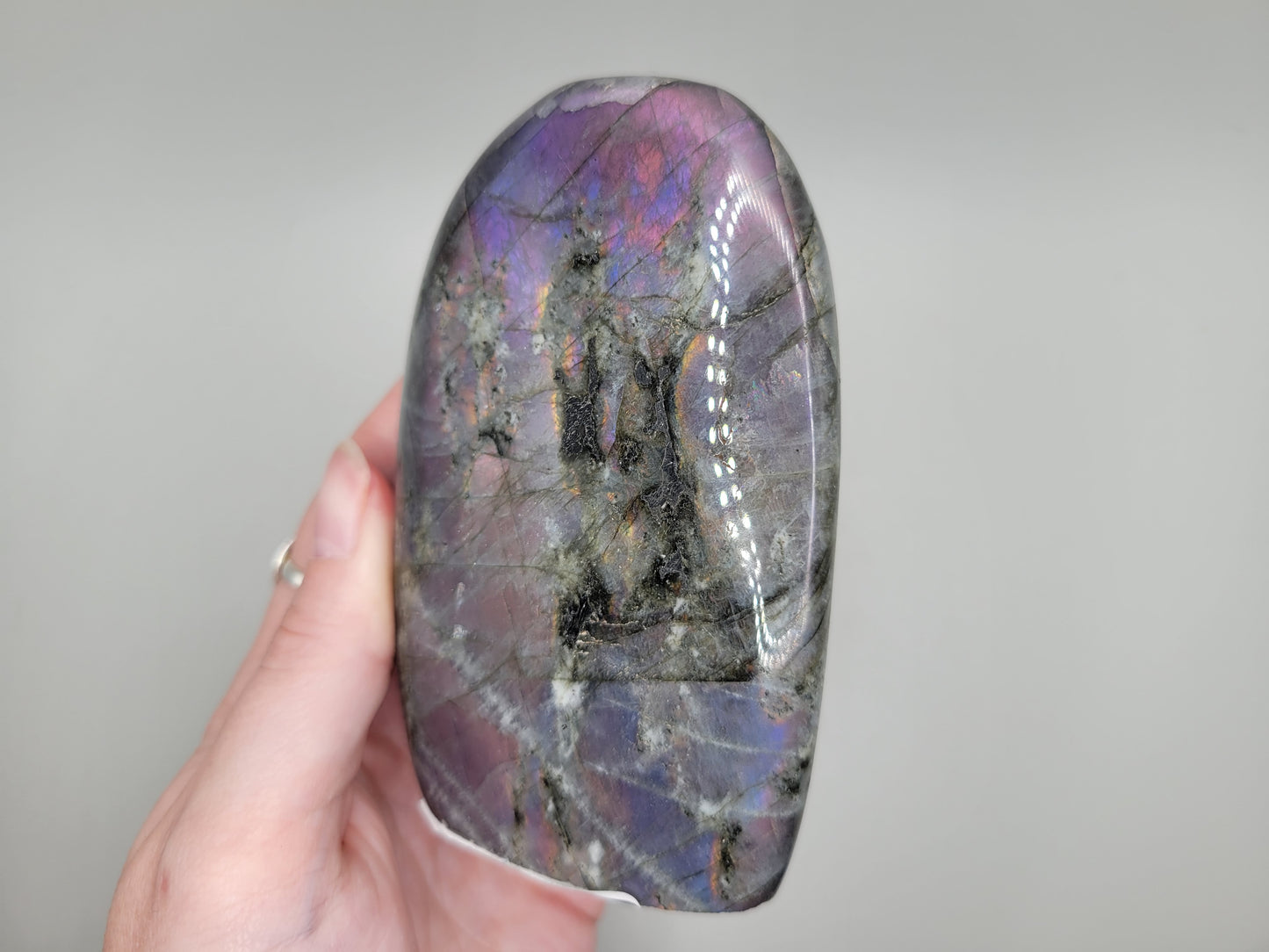 Labradorite Freeform - Purple