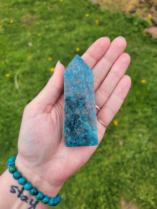 Blue Apatite Tower