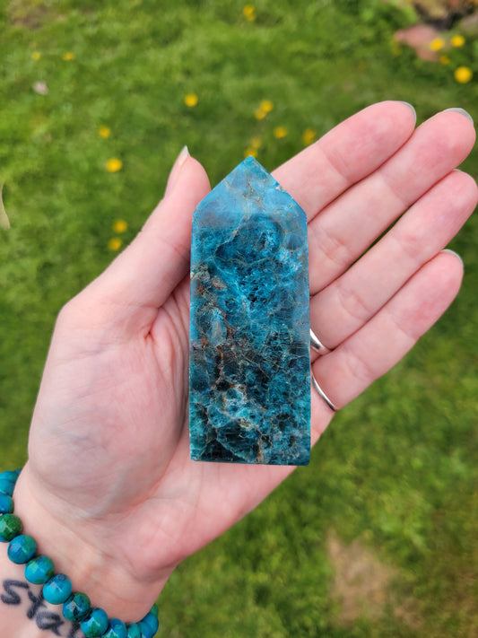 Blue Apatite Tower