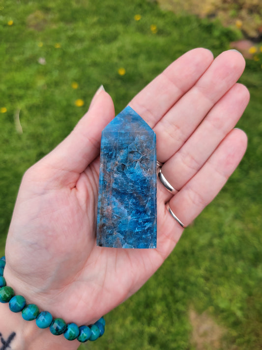 Blue Apatite Tower