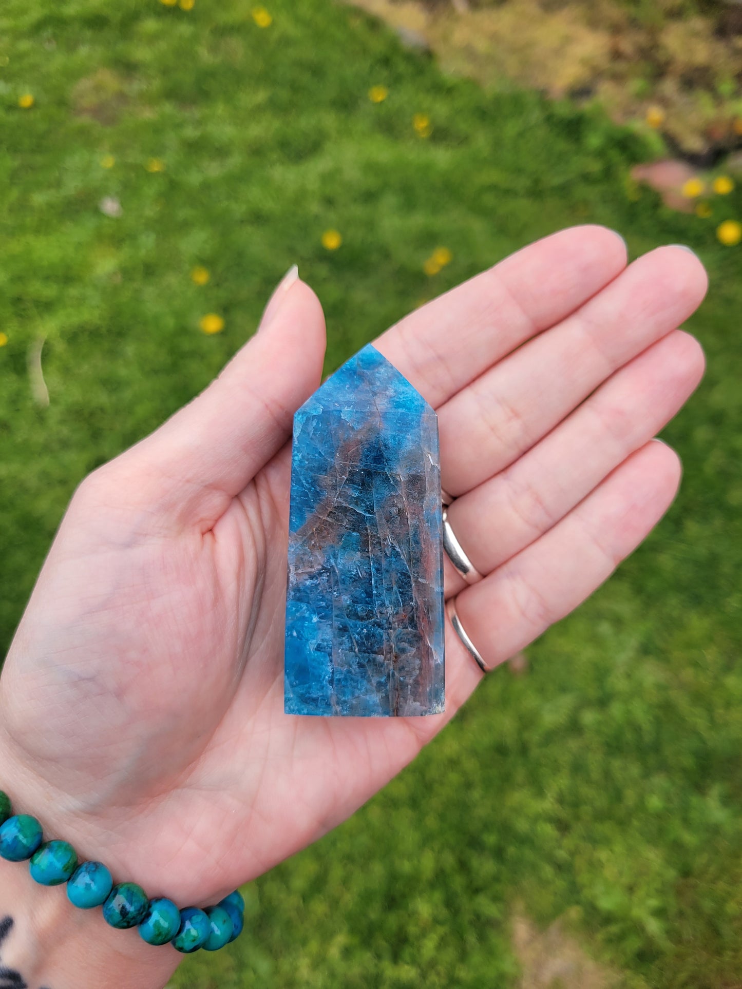 Blue Apatite Tower