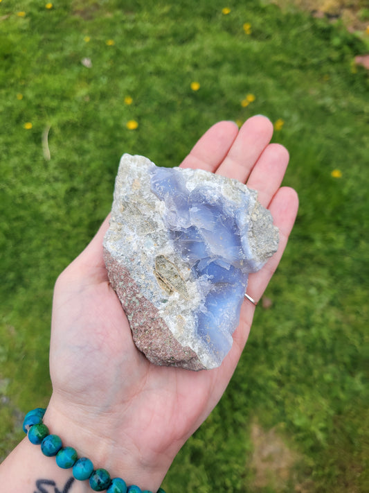 Rough Blue Lace Agate