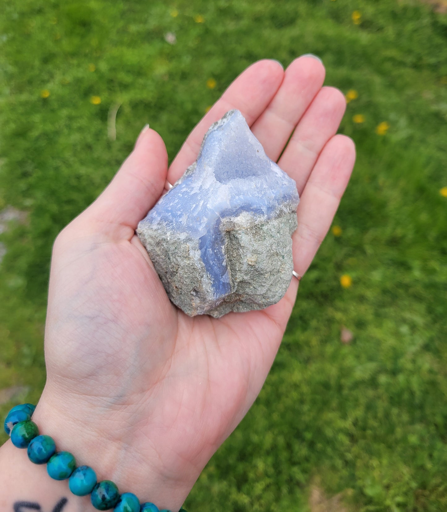 Rough Blue Lace Agate