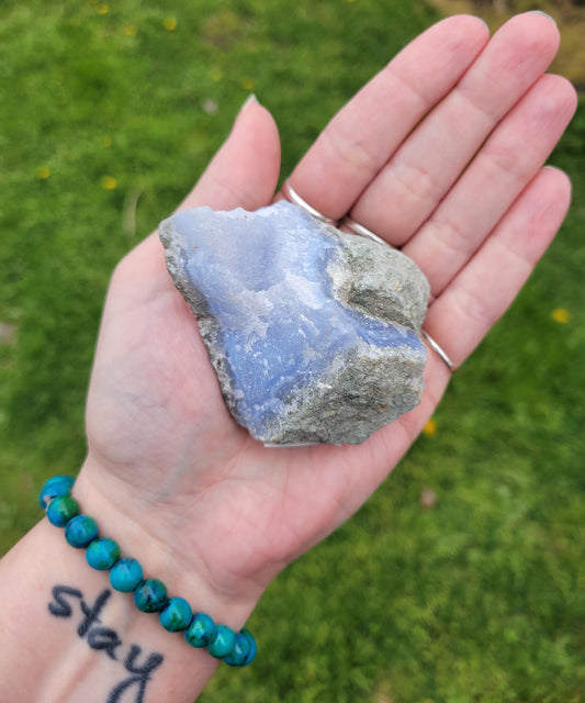 Rough Blue Lace Agate