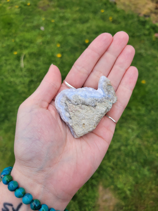 Rough Blue Lace Agate