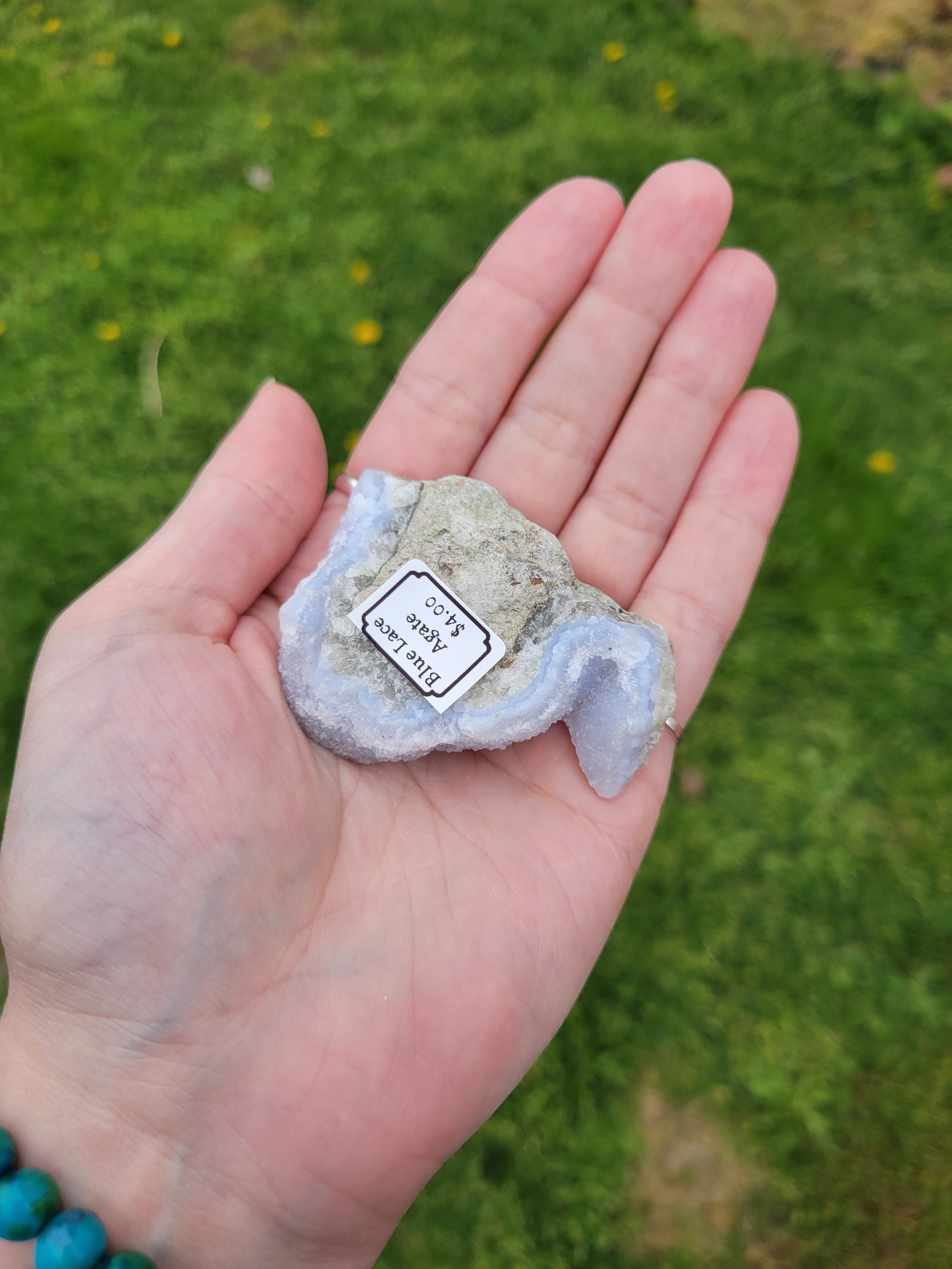 Rough Blue Lace Agate
