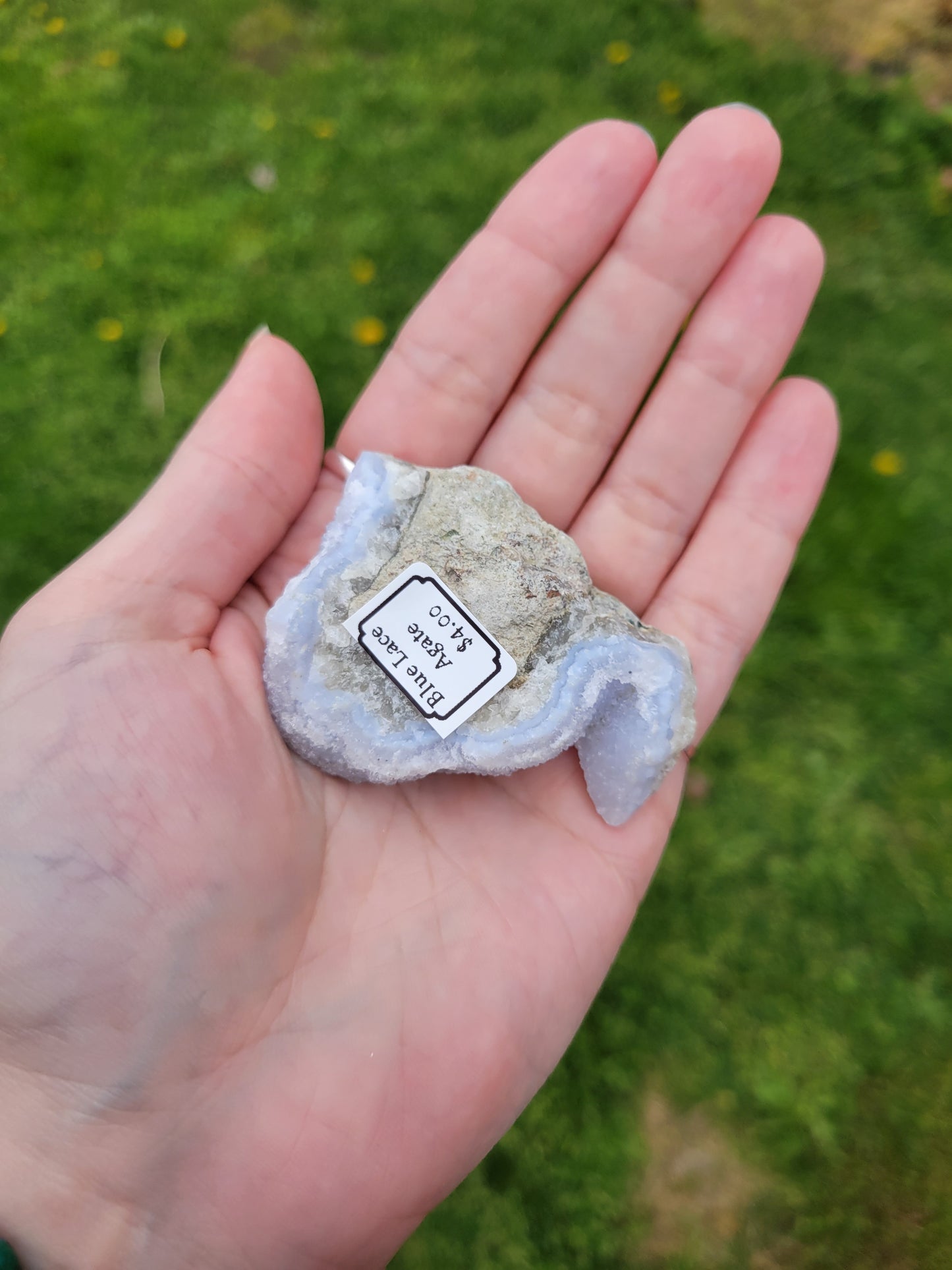 Rough Blue Lace Agate