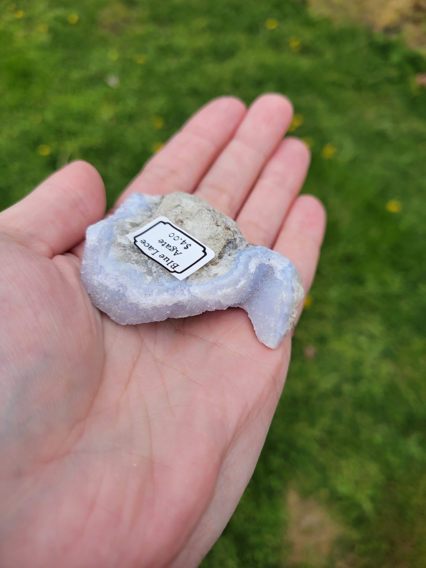 Rough Blue Lace Agate