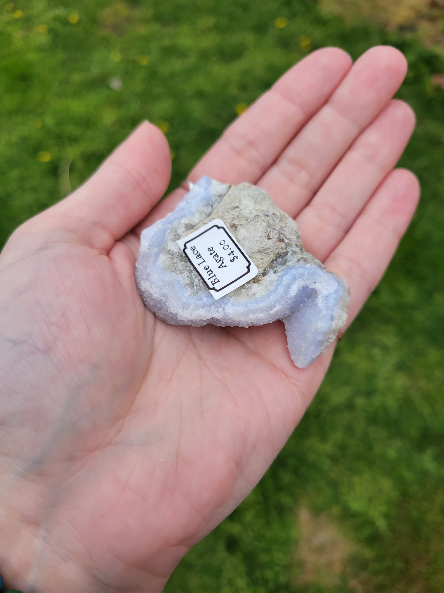 Rough Blue Lace Agate