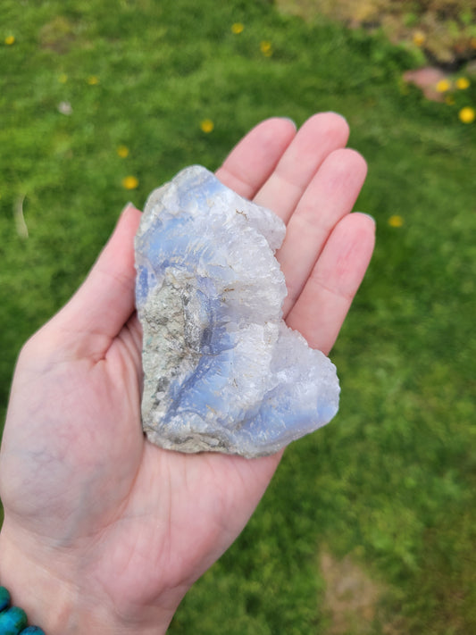 Rough Blue Lace Agate