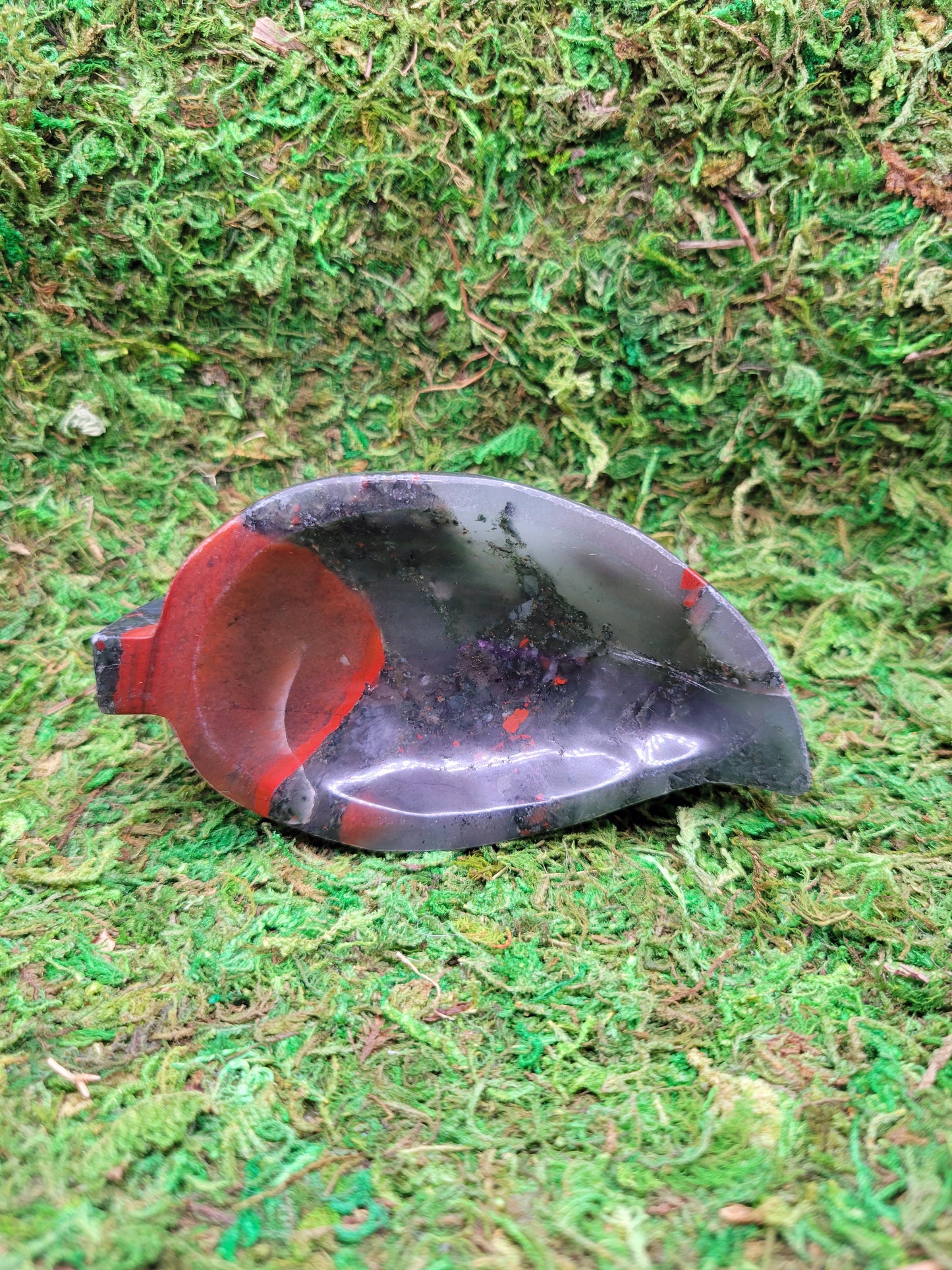 Bloodstone Leaf Bowl