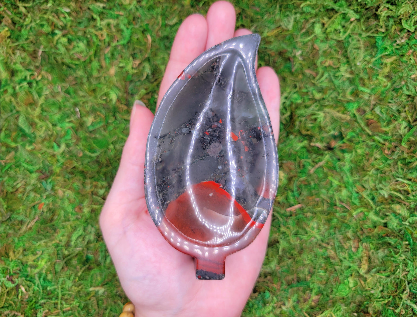 Bloodstone Leaf Bowl
