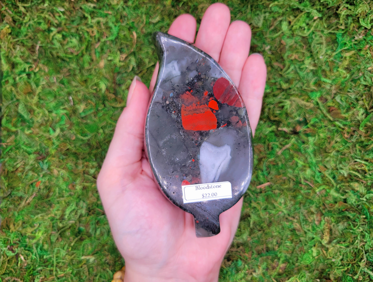 Bloodstone Leaf Bowl