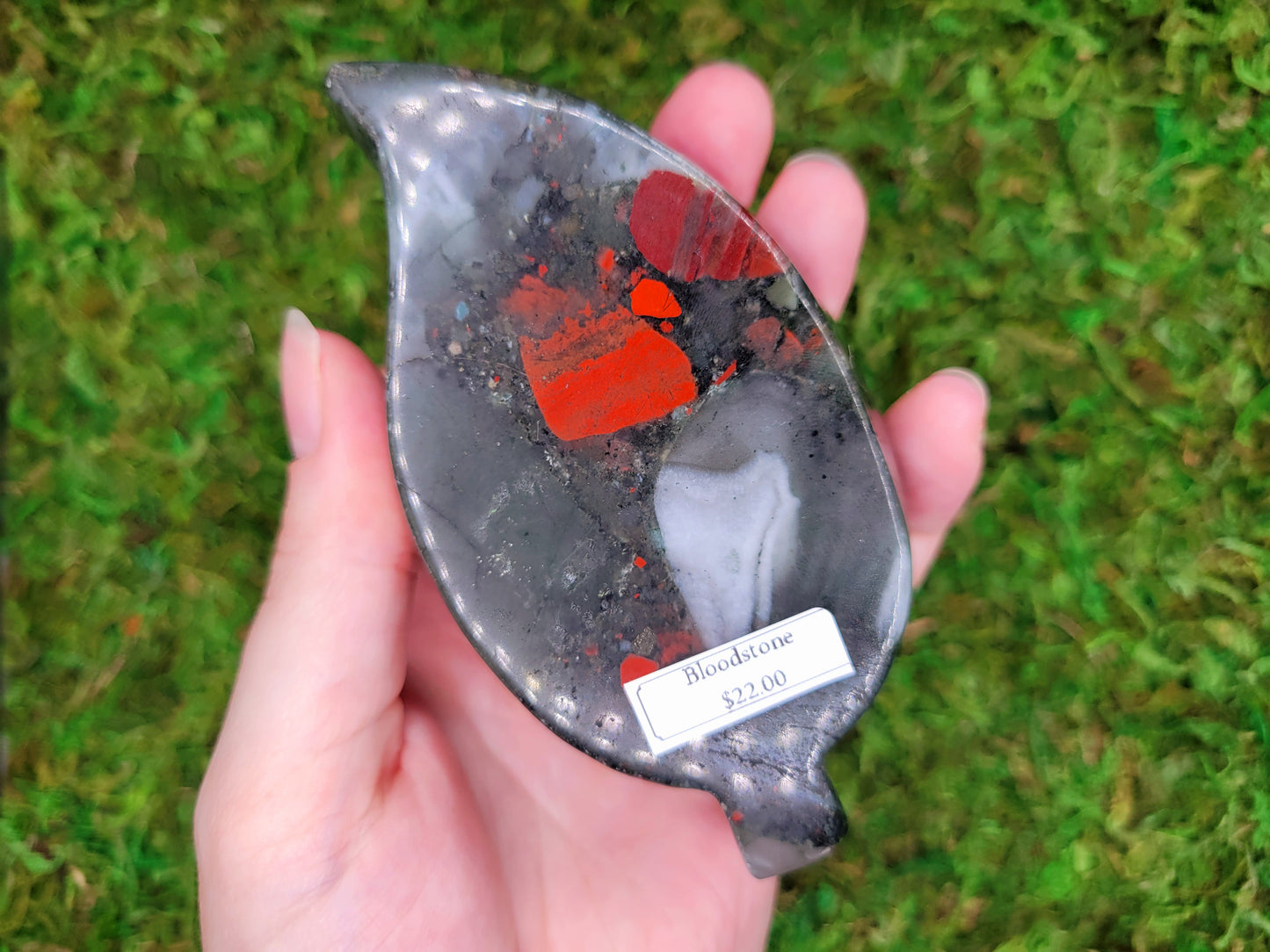 Bloodstone Leaf Bowl