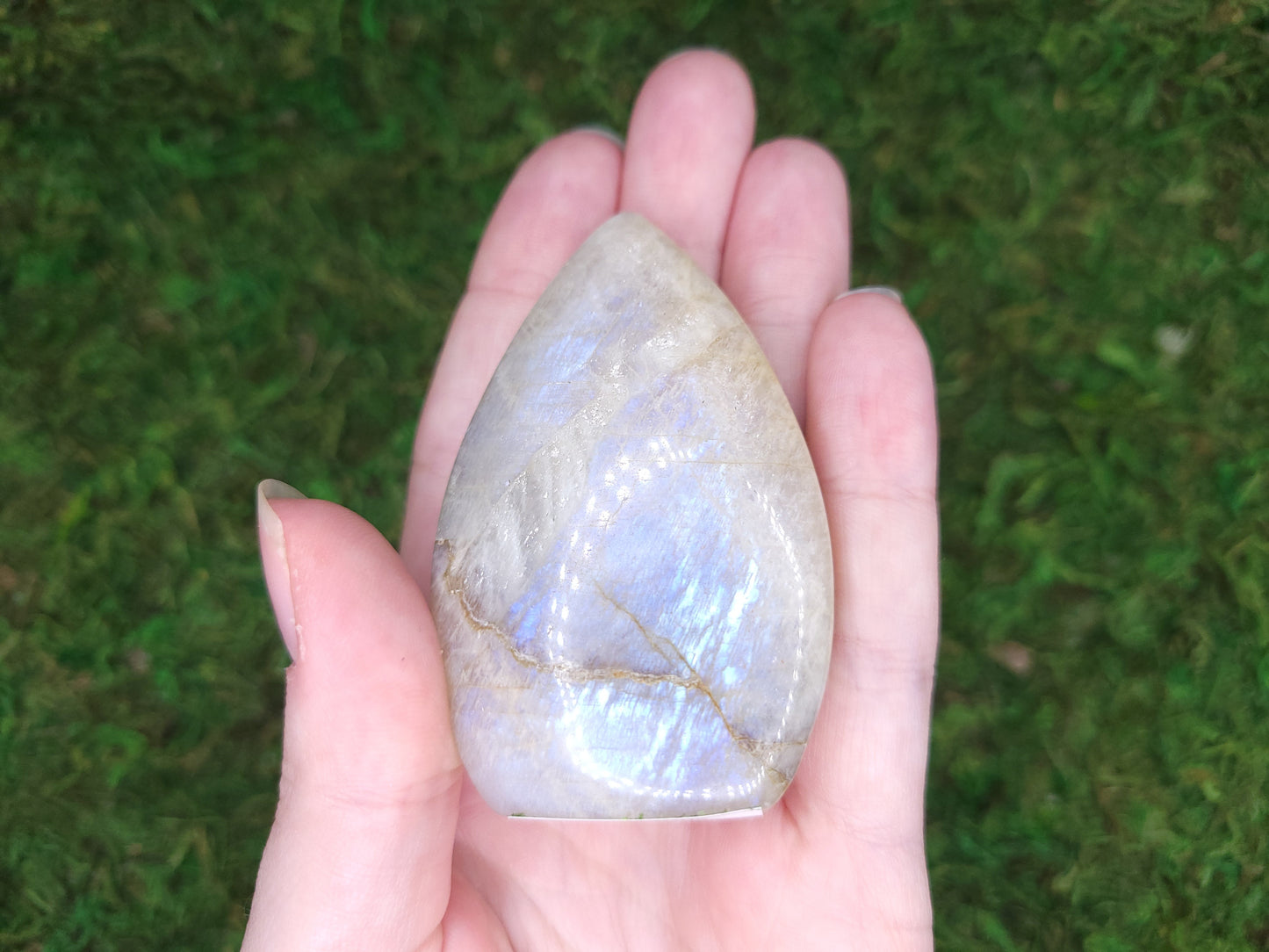 Rainbow Moonstone Flame