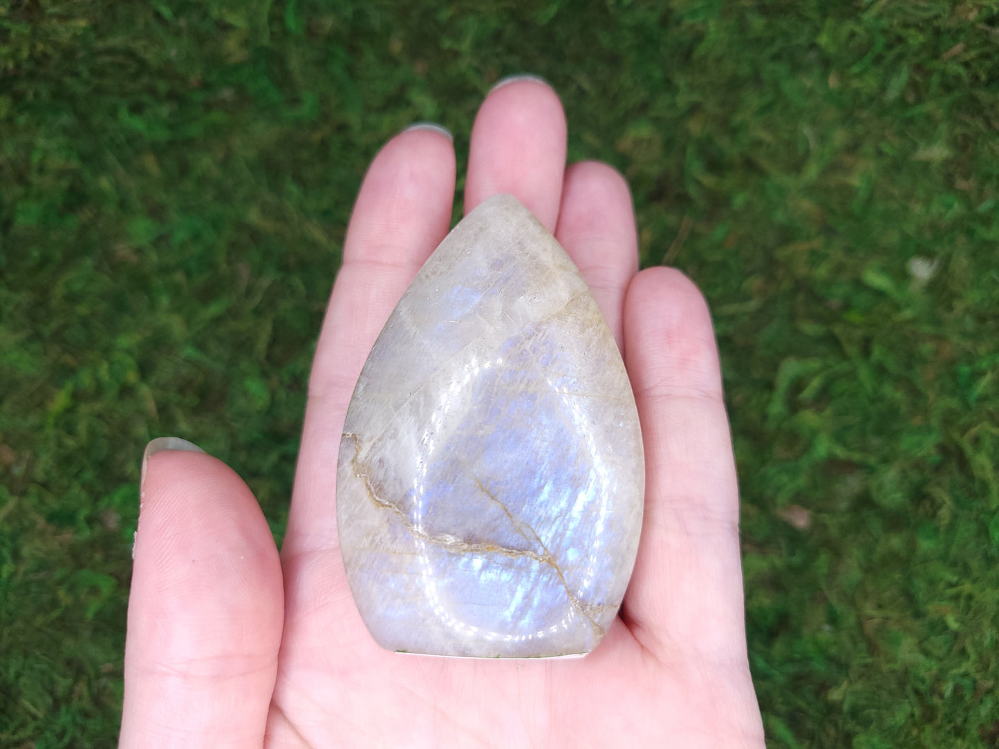 Rainbow Moonstone Flame