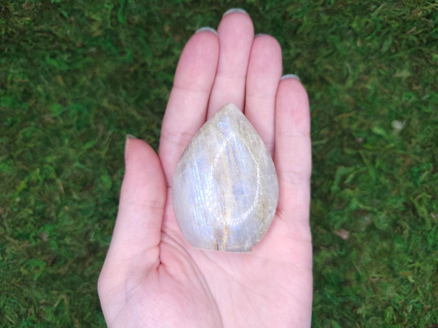 Rainbow Moonstone Flame