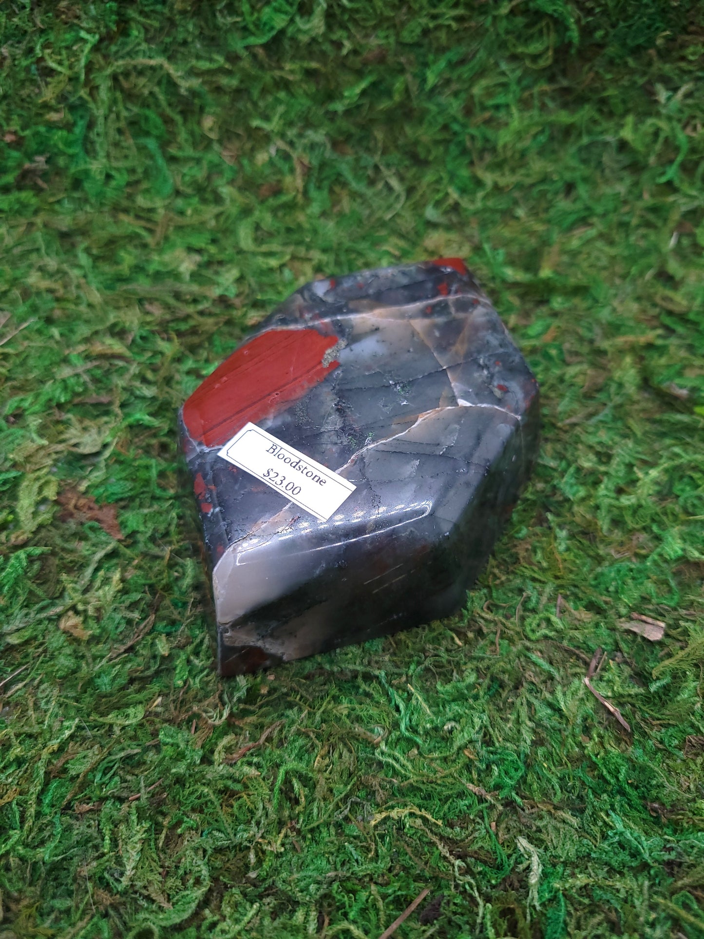 Bloodstone Hexagon Bowl