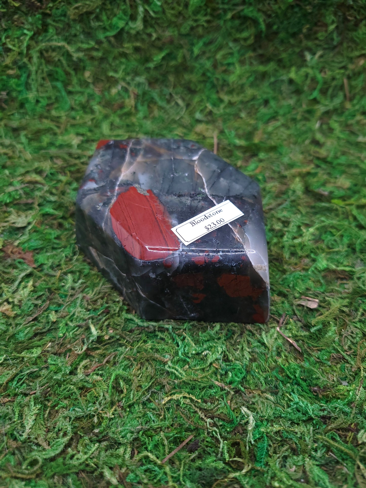 Bloodstone Hexagon Bowl
