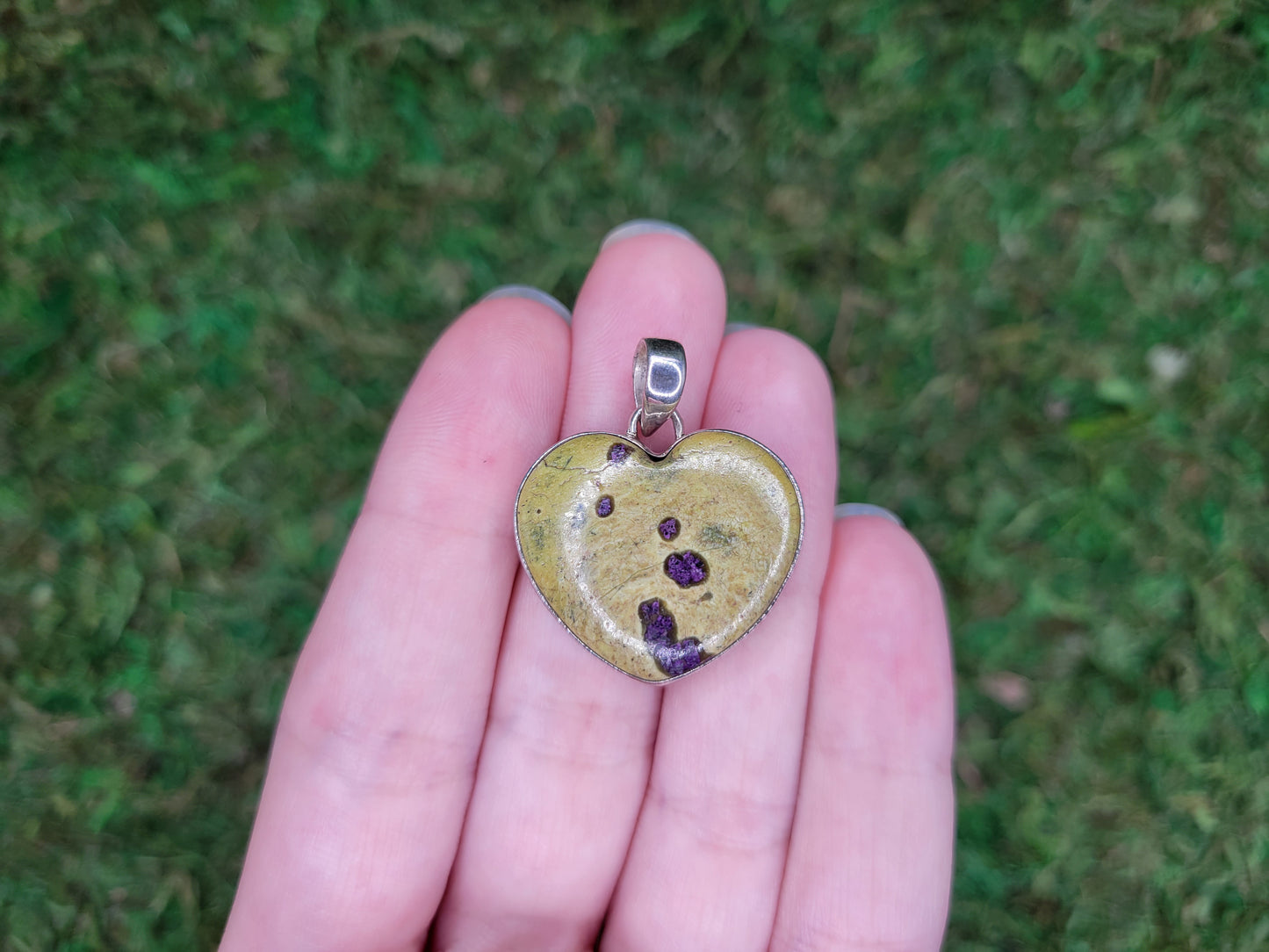 Atlantisite Heart Pendant