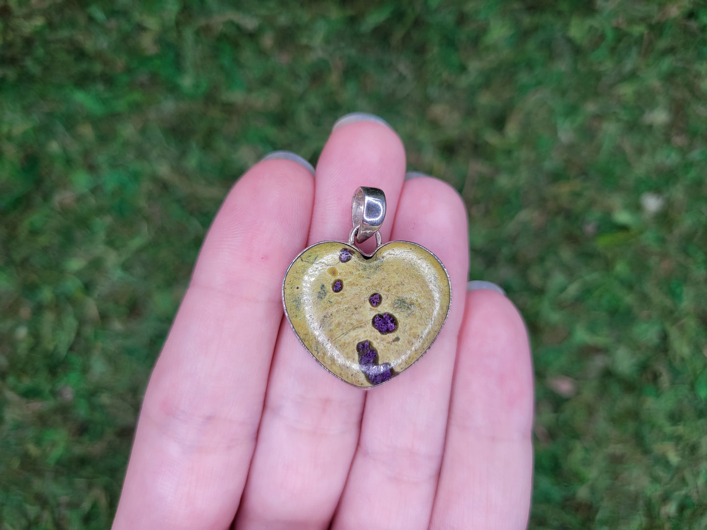 Atlantisite Heart Pendant