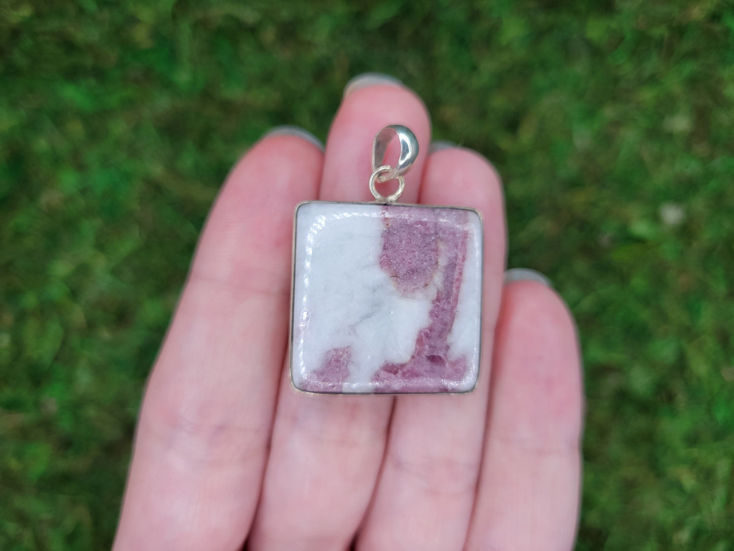 Pink Tourmaline Pendant