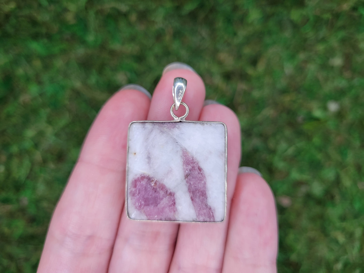 Pink Tourmaline Pendant