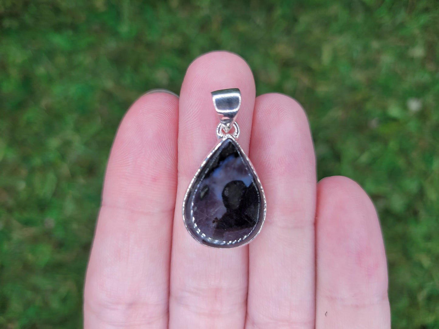 Indigo Gabbro Pendant