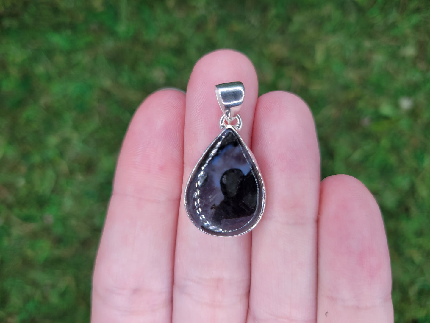 Indigo Gabbro Pendant