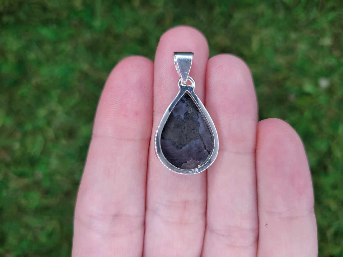 Indigo Gabbro Pendant