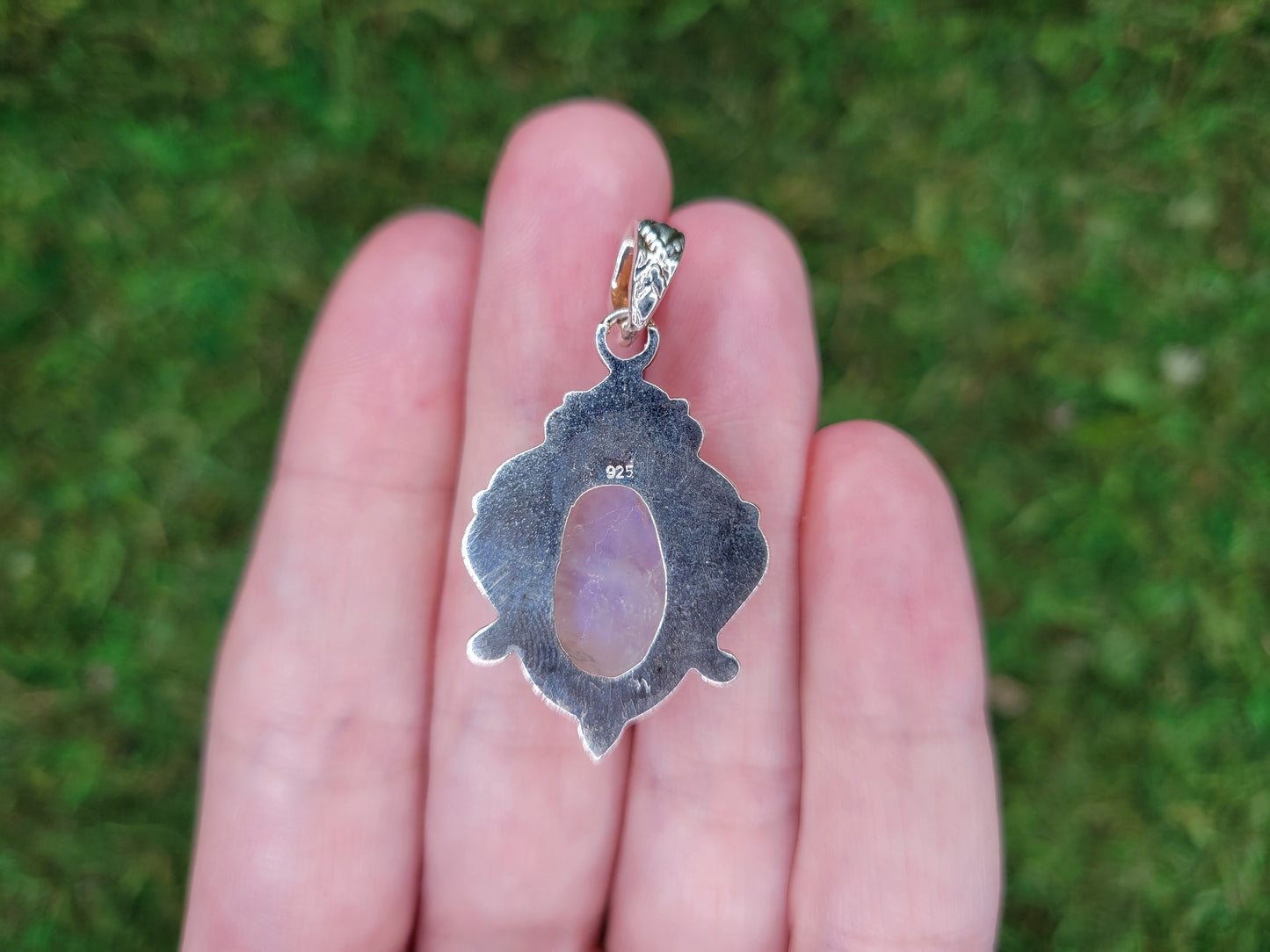Rainbow Moonstone Pendant
