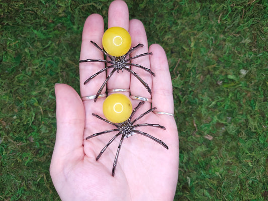 Lemon Calcite Spiders
