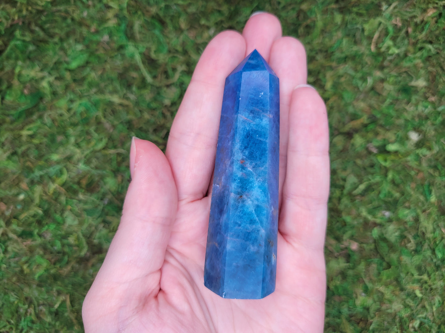 Blue Apatite Tower