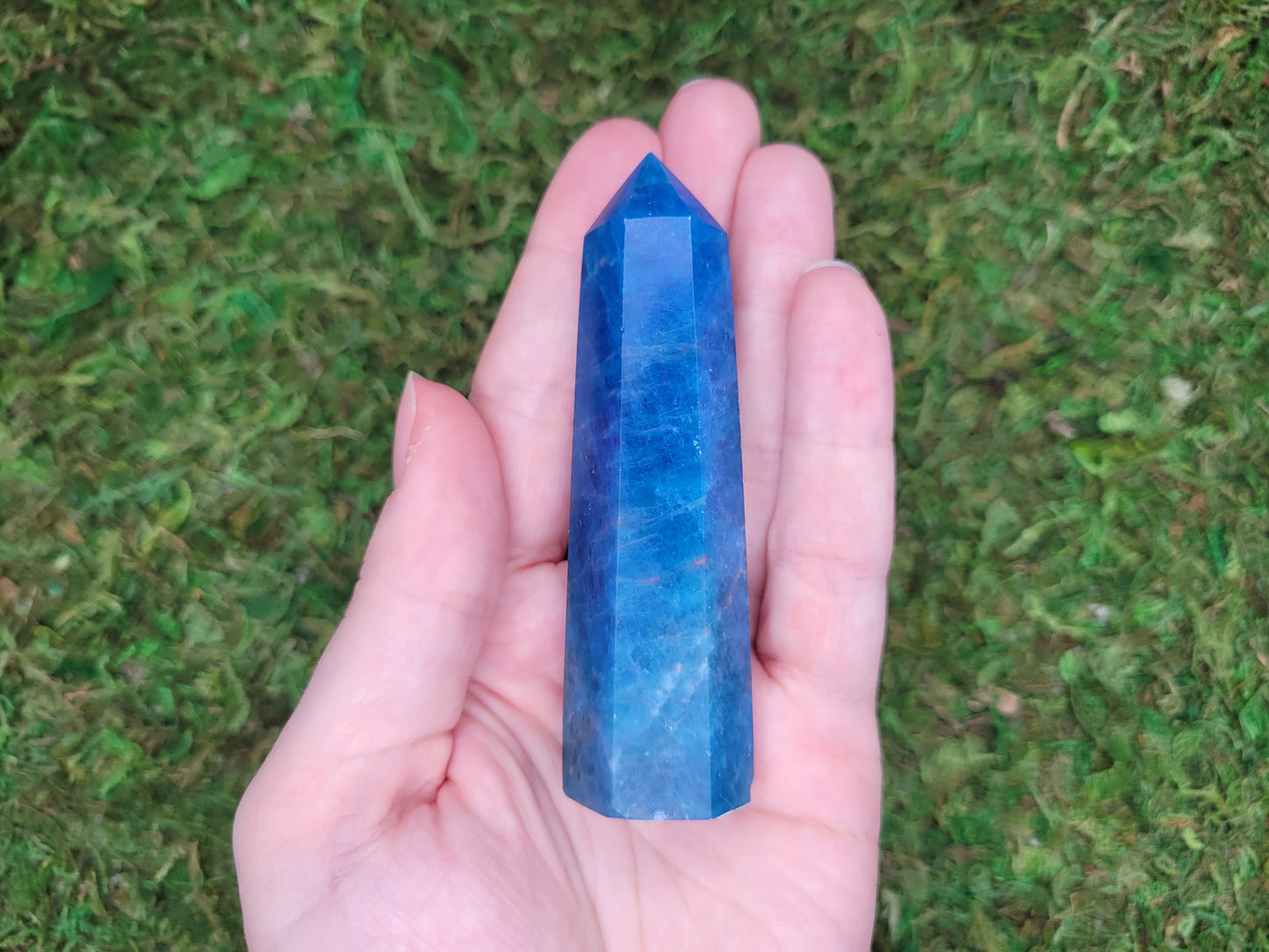 Blue Apatite Tower