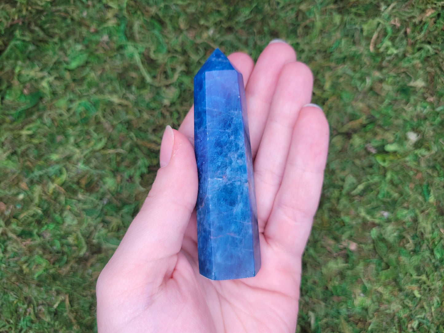 Blue Apatite Tower