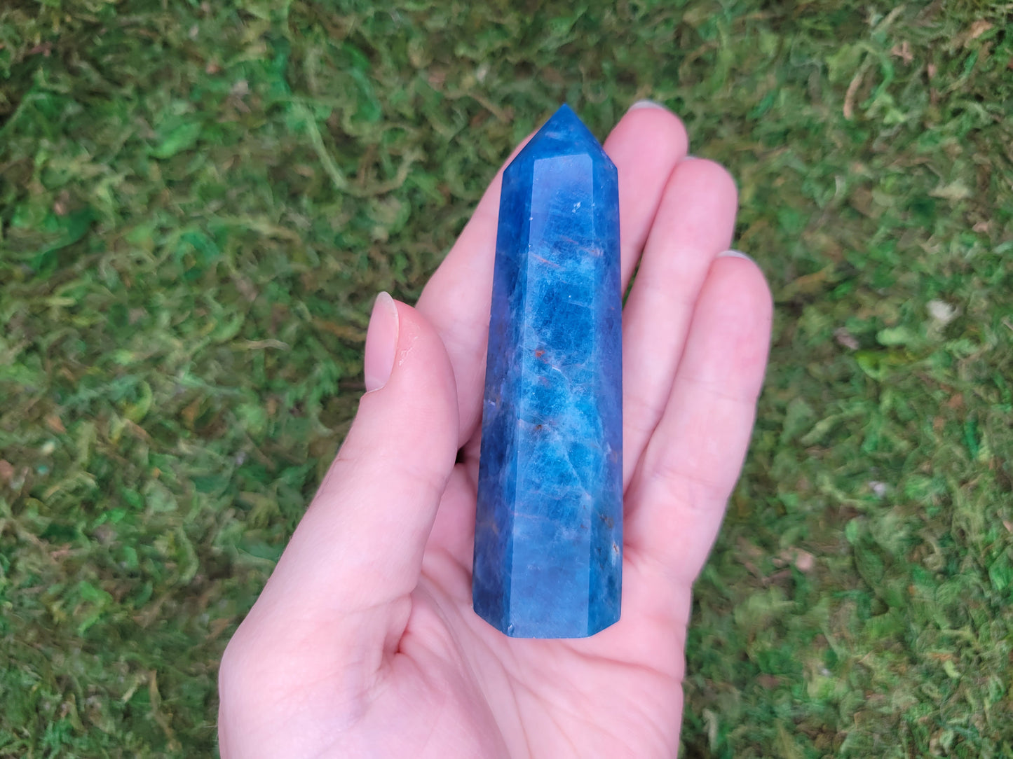 Blue Apatite Tower