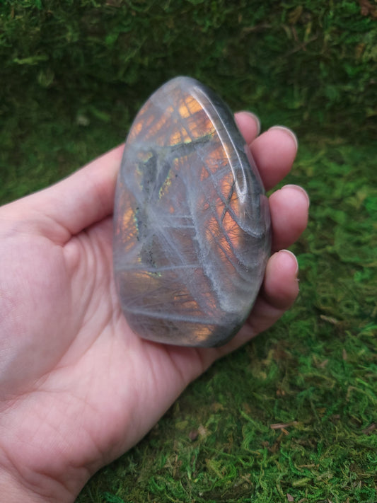 Labradorite Freeform - Pink/Orange